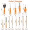 Halloween Pumpkin Carving Kit | Stainless Steel Decorative Tools for Sculpting and Cutting